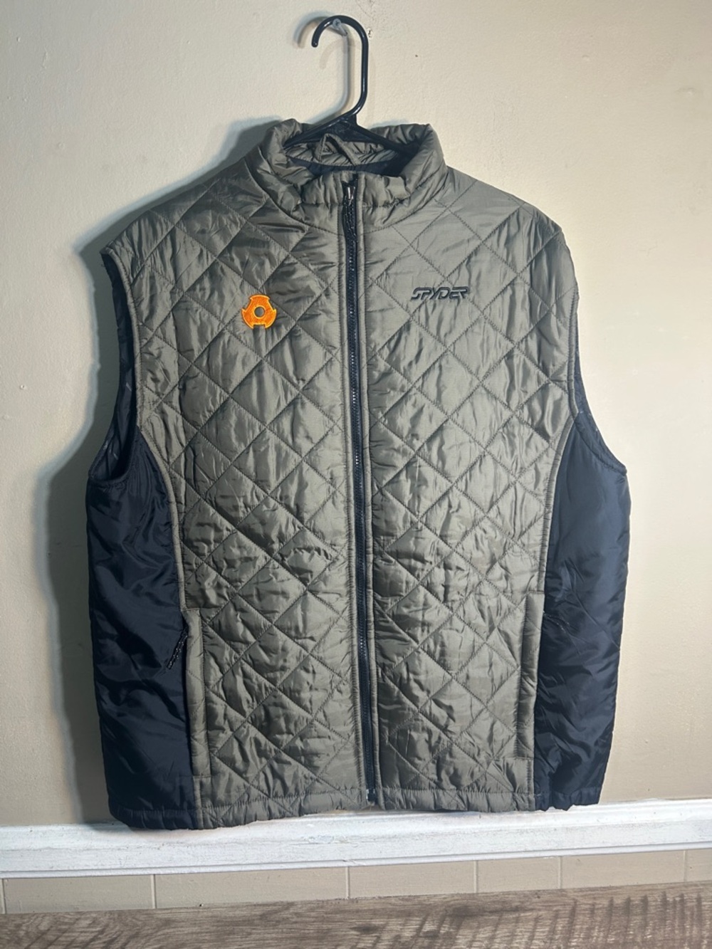 Spyder Pro Gear Ski Team Puffy Quilted Vest Mens Sz Large